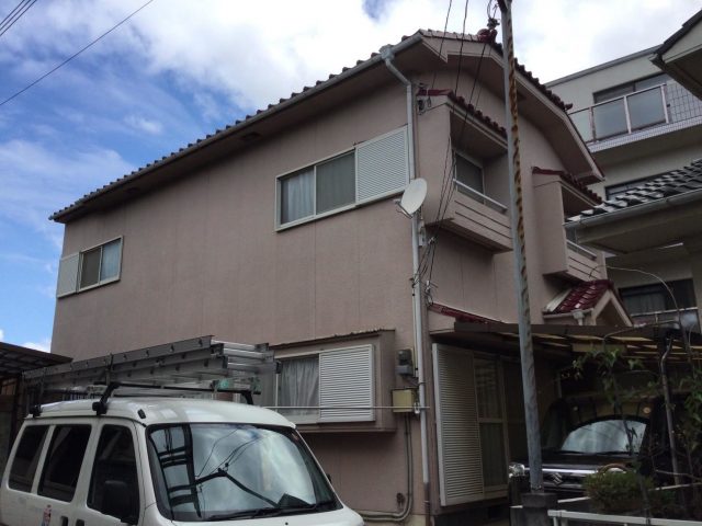 姫路市のカーポートの工事を実施した住宅